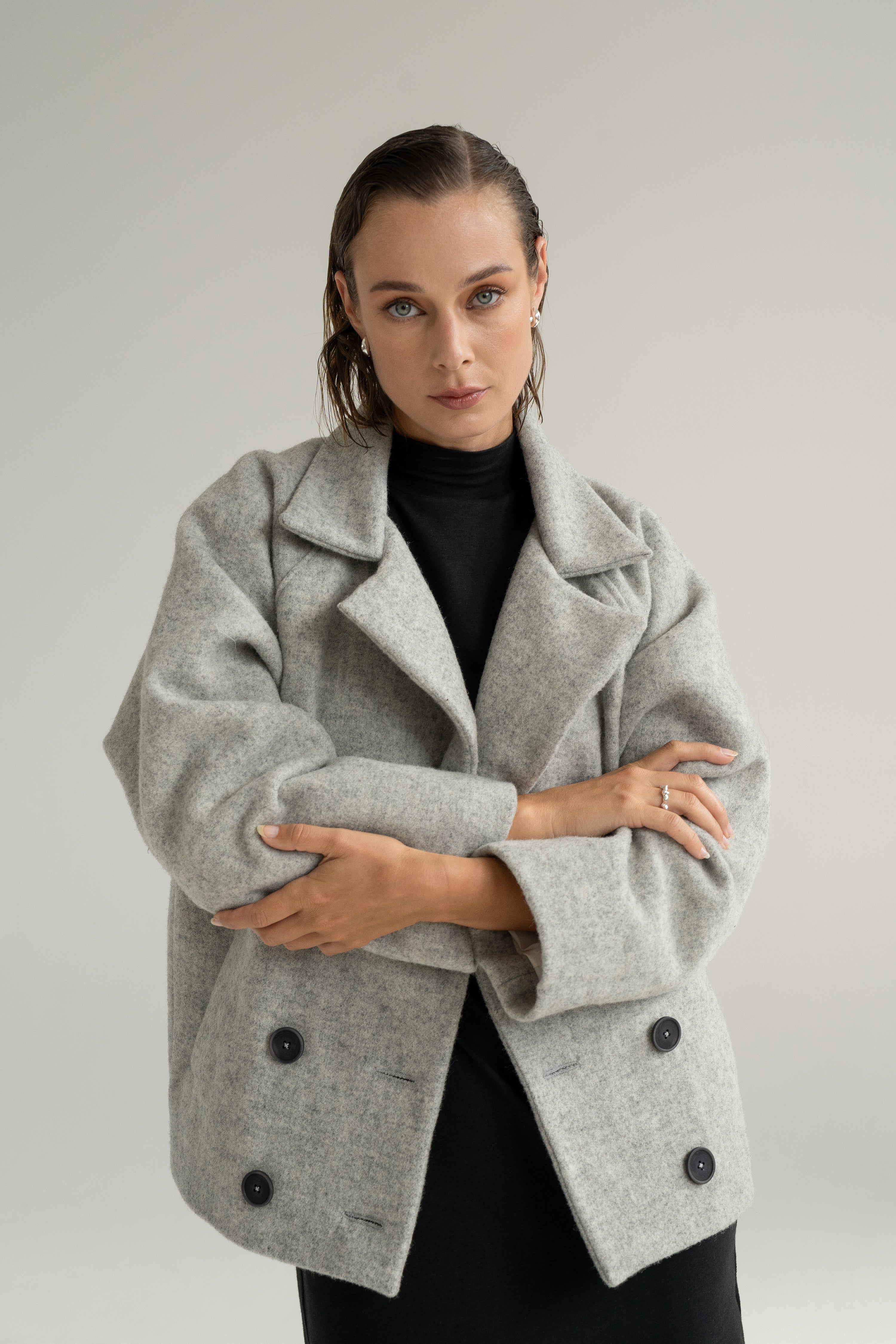 ジャケット・アウター FanoStudios wool short coat FanoStudios wool short coat FanoStudios wool short coat Boboutic