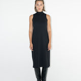 ADVA black turtleneck dress.