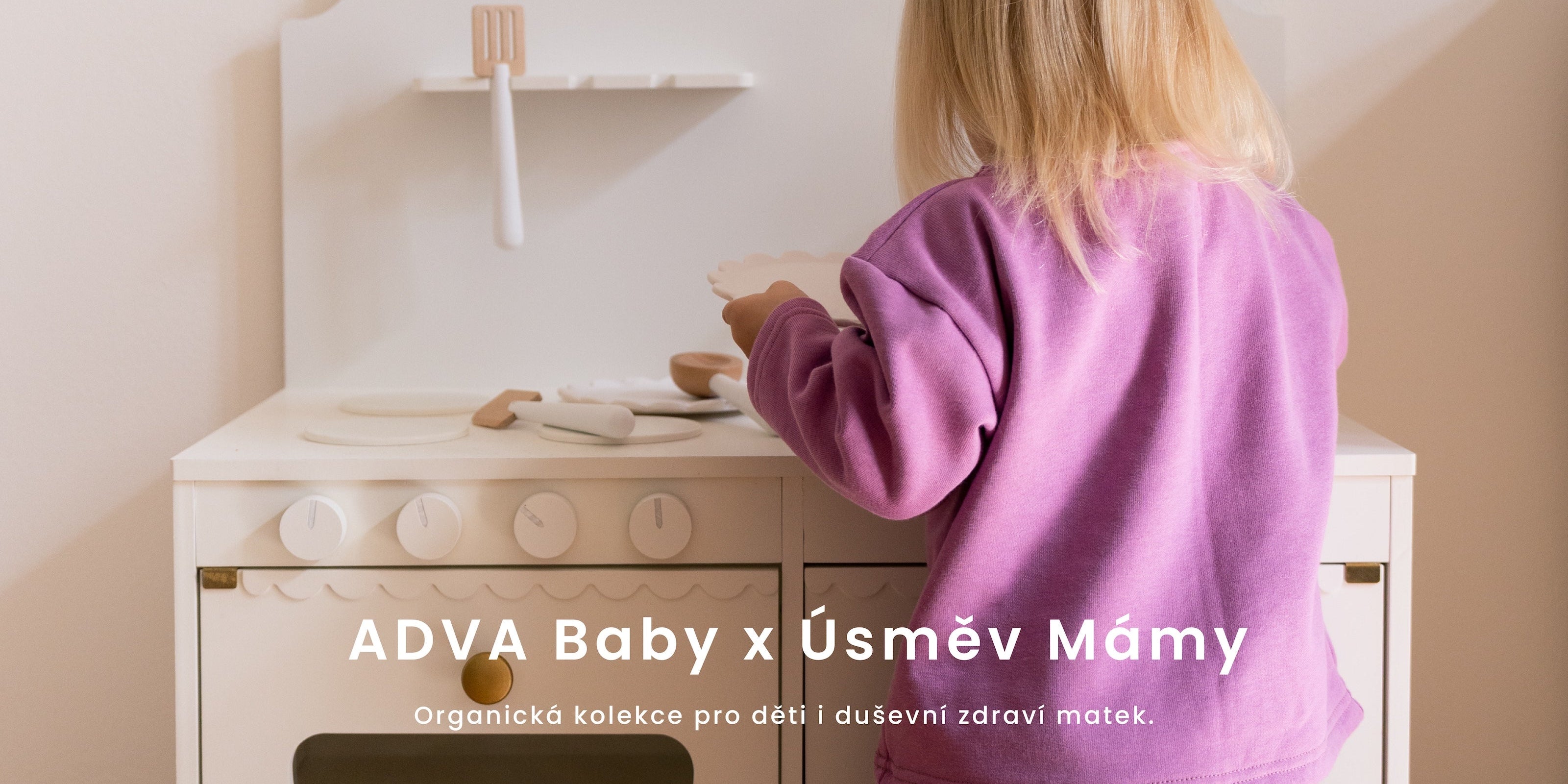 Jemnost pro miminko, podpora pro maminky: Nová kolekce ADVA Baby x Úsměv Mámy